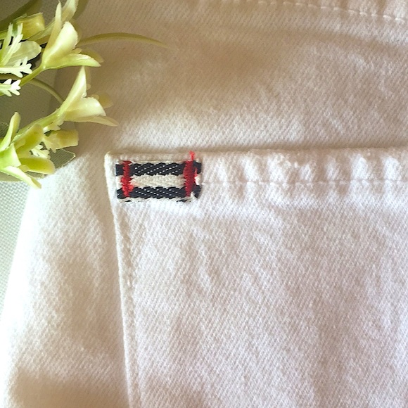 ALICE + OLIVIA High Waisted White Skinny Jeans - Picture 7 of 10